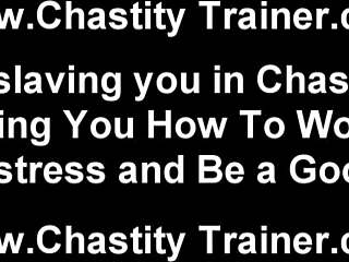 femdom teases with chastity
