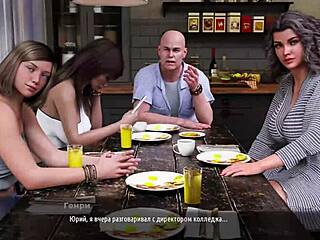 Milfs of Sunville gameplay starts with teen fuck
