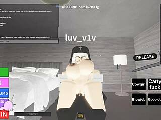Roblox Bitch Bent Over for Doggy Fuck
