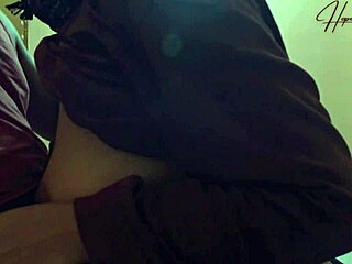 satisfying chubby malaysian girlfriend in bed at night