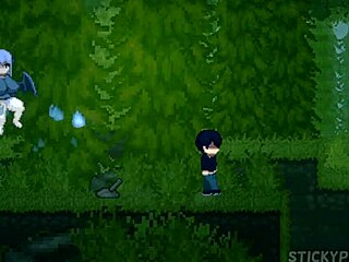 Succubus hunt game with thick girl banging