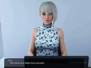 milf secretary duo footjob with zuri suri