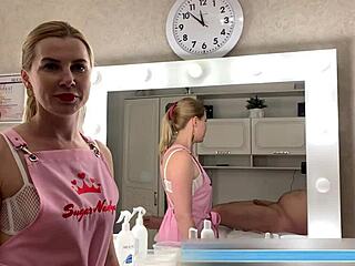 Sugarnadya Nurse Handjob Fuck