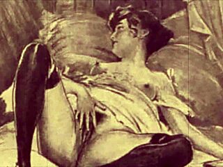 Heartfelt vintage erotic animation brings back memories