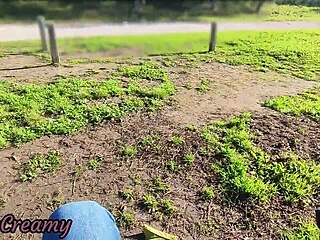 WILD PUBLIC PARK STEPDAUGHTER BANG