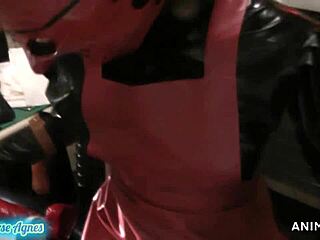 Nurse Agnes Seduces in Shiny Latex