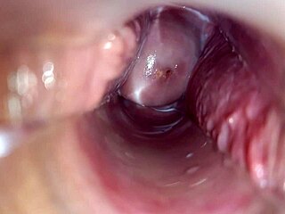 Intense Orgasm Captured Inside Vagina Close-Up