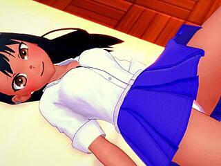 Naughty Nurse Nagatoro Teases with a Smooth, Sensual Reveal