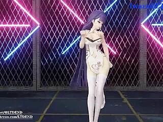 Mmd Raiden Mei Shakes In Chinese Dress