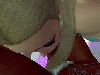 Bentley’s sloppy anime blowjob leaves a wet mess