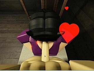 Roblox slut pounded hard in cabin now