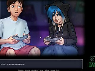 Provocative Summertime Saga Ep 59 - Perfect Rocker Gamer Girl