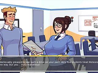 Academy 34 Overwatch: Young Crush On Teacher Mei Gets Wild!
