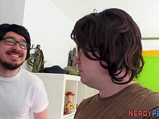 yorkshire lad teased by goth in suck