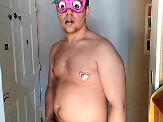 unicorn gay pride twink jerking off with moans
