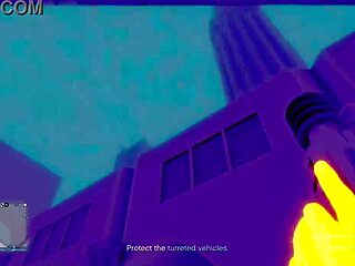 Radioactive Shemale Bangs Hard In Femdom Destruction