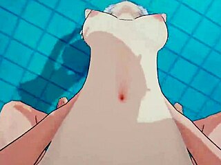 Gawr Gura’s Poolside Blowjob In Rough 3D Anime