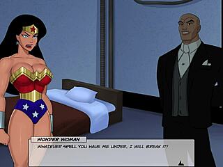 Wonder Woman Fucked Hard by Lex Luthor’s Huge Cock
