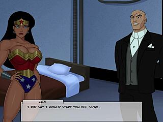 Wonder Woman Fucked Hard by Lex Luthor’s Huge Cock