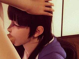 Hinata takes all in 3D hentai uncensored