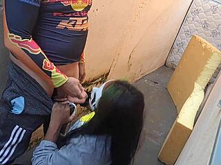 Craving my latina stepdaughter's tight ass on the street