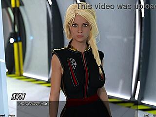 Stranded Blonde Virgin Caught With Stepsis In Space