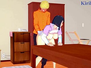 Hinata And Naruto’s Fierce Hentai Creampie Fuck