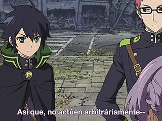 Hentai tease unfolds in owari no seraph