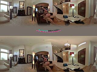 Nikki's teasing raise in voyeur vr reality