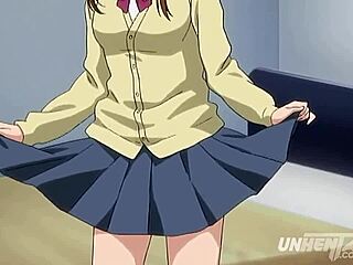 What Happens When Step Sister Faces Huge Cock in Hentai?