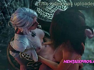 Ciri Fucked Hard by Succubus Monster Cock