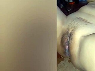 skinny blonde clashes with ebony