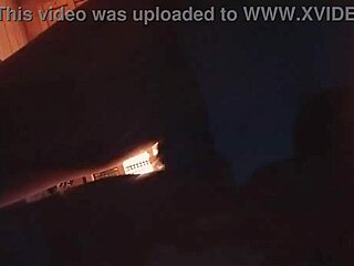 Risky Public Spa Flashing and Masturbation