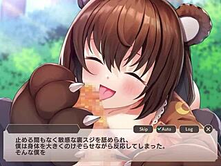 Monster Girl’s Anime Oral Fuck