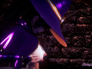 mona’s 3d hentai boobjob and fierce fuck