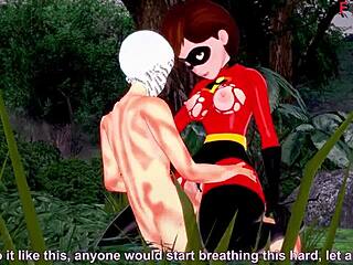 Elastigirl Fucked Hard In Forest Mission Full Clip