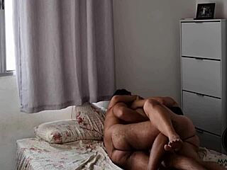 Gay Newbie's First Outdoor Threesome with Two Studs