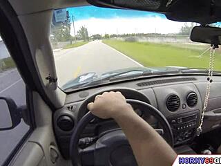 soft natural tits teasing in pov riding