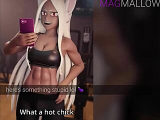 preview your futanari workout with anal hentai action