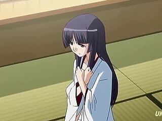 Caught step sisters touching in hentai scene?