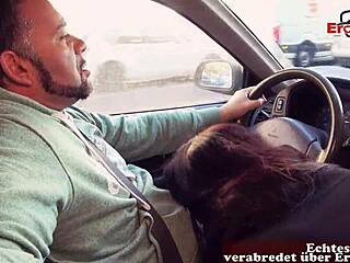 deutsche milf picked up for public fuck