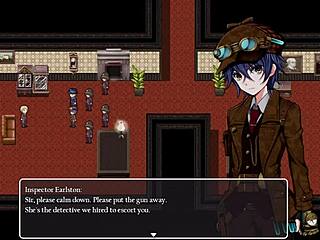 Detective Girl Strips Before Old Man for Photo