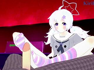Bunny girl Mikamo Neru fucked hard in hentai
