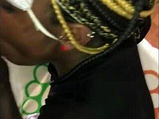 Ebony Babe Craves Intense Passion
