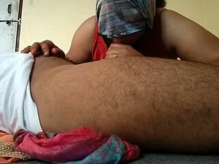 indian bhabhi gives raw blowjob in public