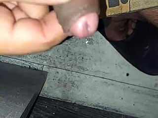 Mood strikes for solo cock stroking today