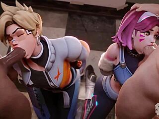 August Hentai Compilation In SFM Blender