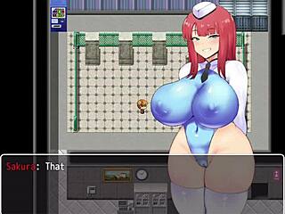 my friends showed nipple piercings in hentai