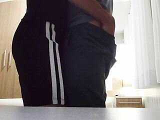 fucking bareback in apartment with huge cock