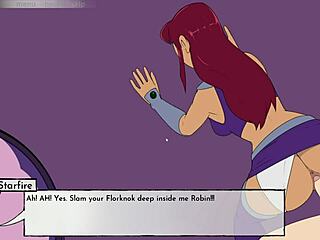 finally fucking starfire in 18titans part 5